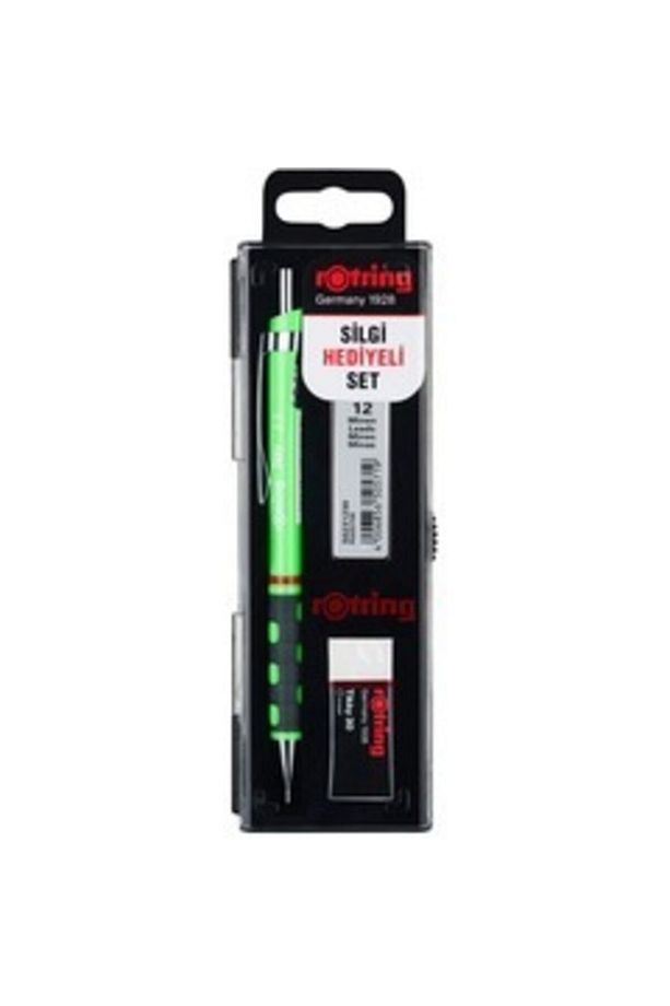 Rotrıng Tıkky 0.5 Mm Neon Yeşil Okul Mekanik Kurşun Kalem Seti - 1