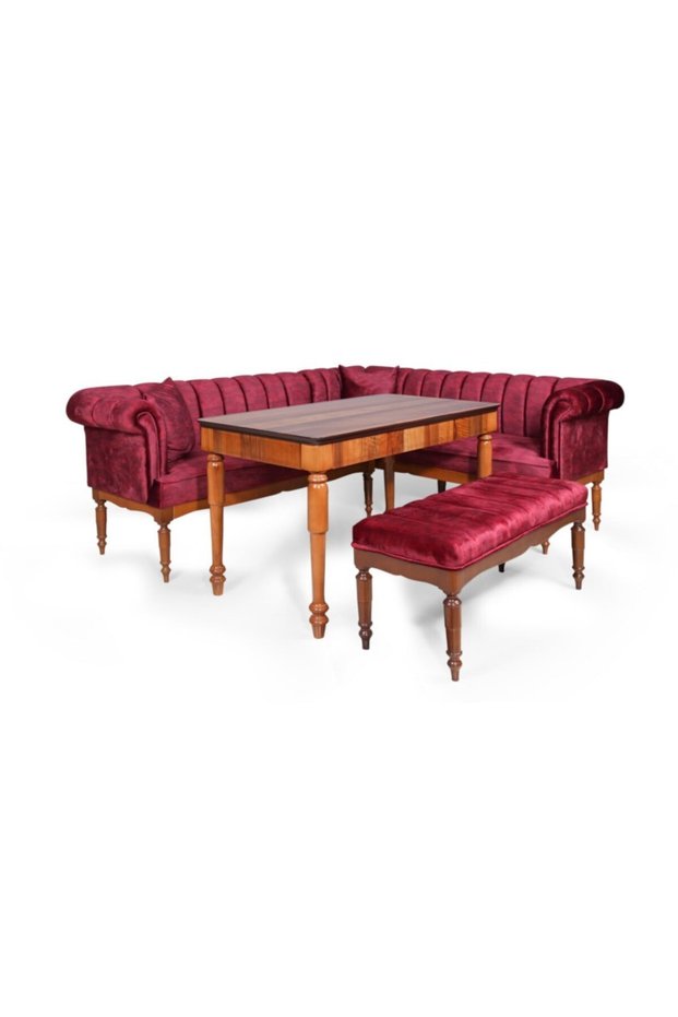 Walnut Corner Set