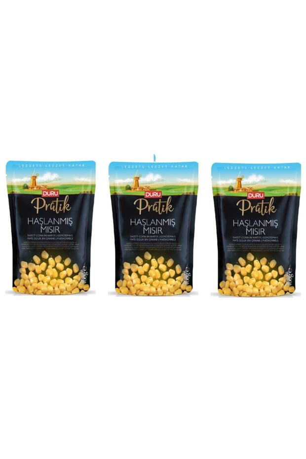 Pratik Mısır 400 Gr X 3 Adet - 1