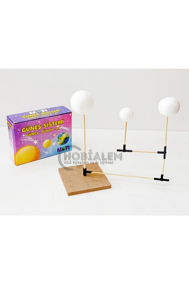 Güneş Sistemi Maketi, Güneş, Dünya, Ay Sistemi, Gezegen Sistemi Modeli, Maket - 1