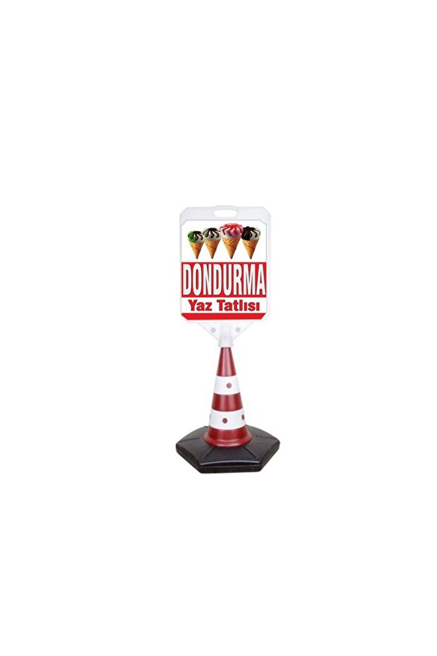 Ice Cream Advertising Warning Direction Pontoon 1 Piece A+ Plastic
