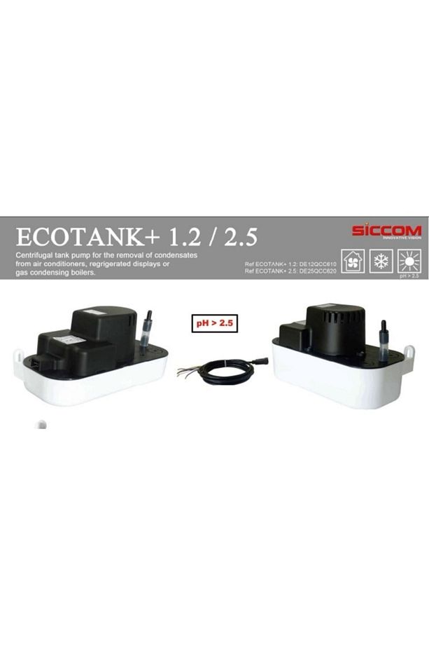 Siccom Ecotank 2.5 Klima Drenaj Pompası De25qcc620 - 5