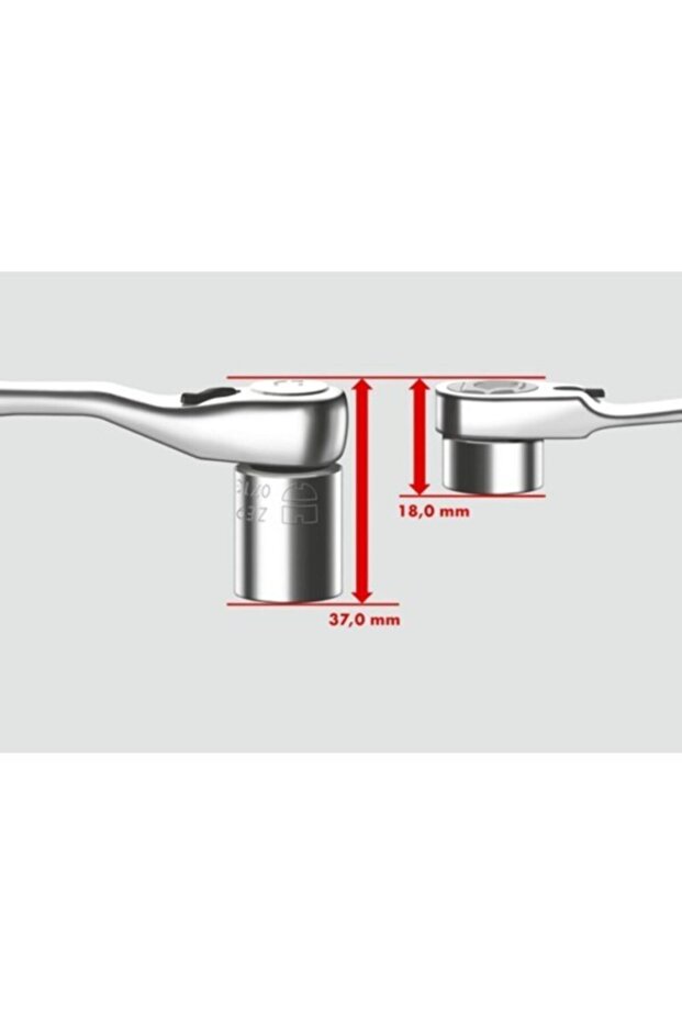 Socket Set Double Ring Ratchet.31p 1/4inch - 2