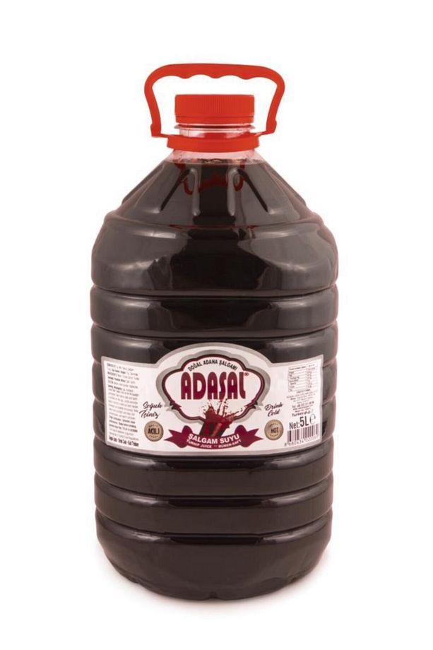 Adana'dan Adaşal Bol C Vitaminli Acılı Şalgam Suyu 5 Litre 2 Adet - 4
