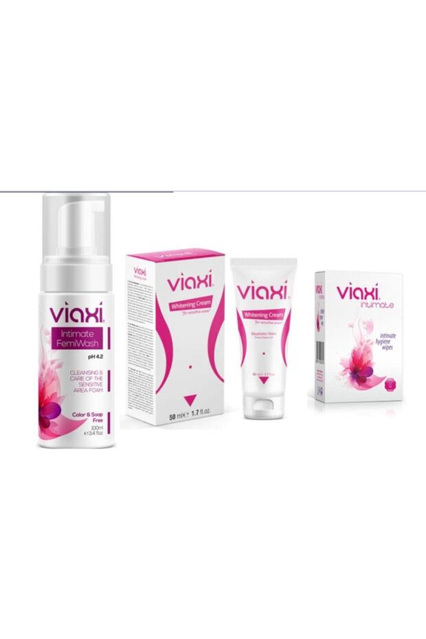 Whitening Cream 50ml+ Intim Foam 100 ml+ Intim Wipes 10 Pack