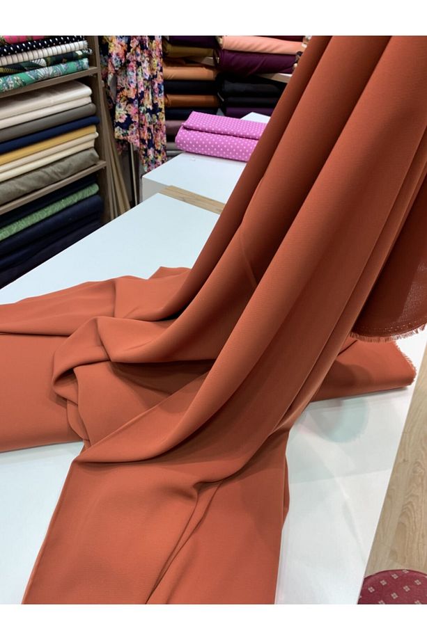 Elbiselik Ipek Krep Kumaş (150 Cm Eninde) - 1