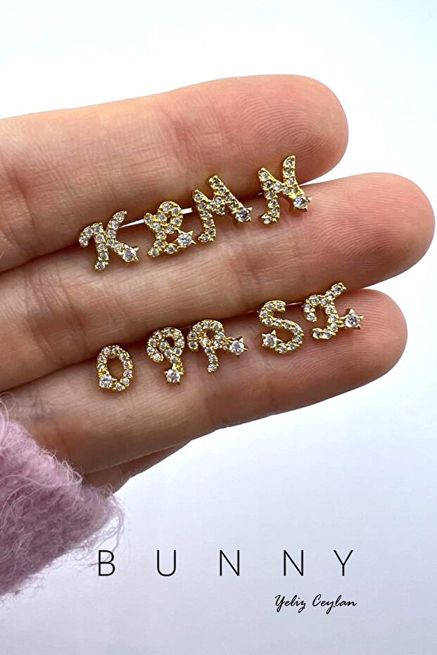 Çelik Harf Piercing Tregus Ve Helix "n" - 2