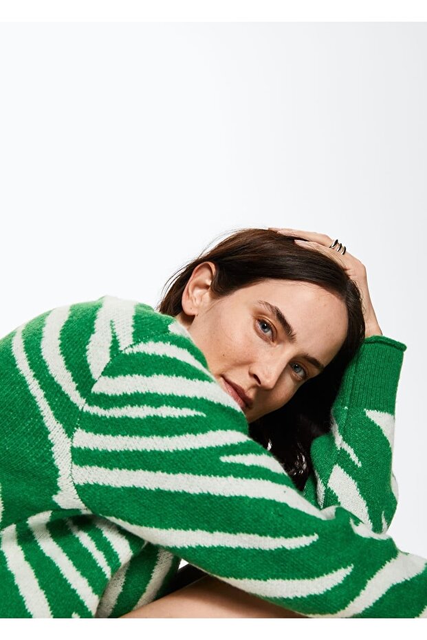 Hayvan Desenli Hırka - 6