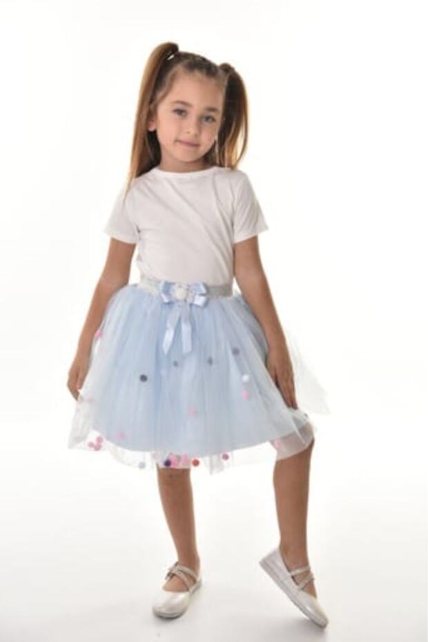 Kız Ponponlu Tütü Etek - 3