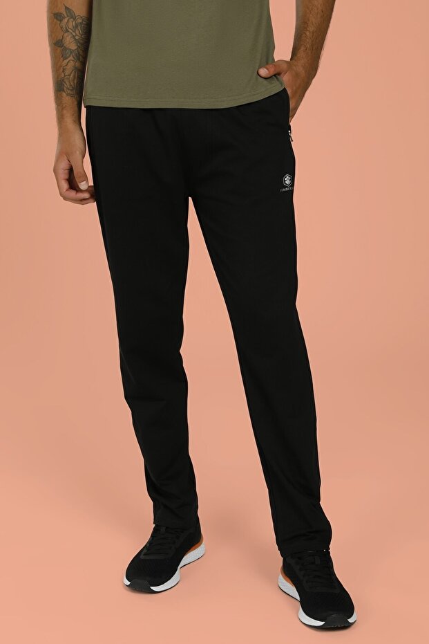 Ct121 Basıc Jogger Siyah Erkek Eşofman Altı - 2