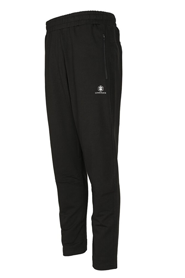Ct121 Basıc Jogger Siyah Erkek Eşofman Altı - 4