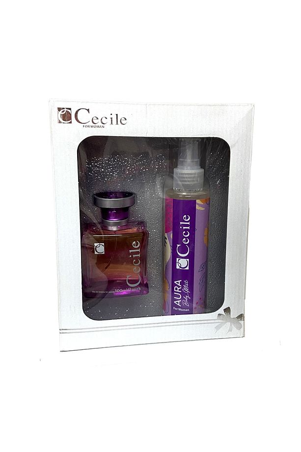 Aura Edt 100 ml Body Mist For Women 150 ml Set - 1