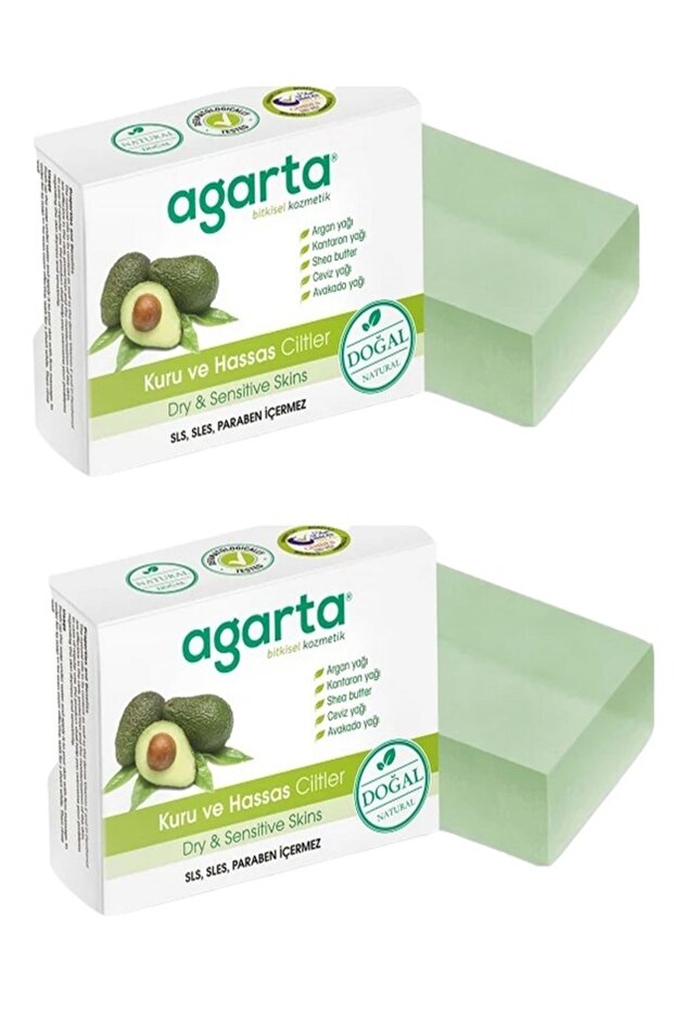 Natural Skin Care Soap Dry and Sensitive Skin 150gr 2 Pieces