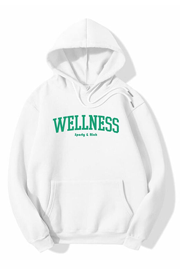 3 Thread Fleece Hooded Oversize Molded Hoodie Wellness Designed Unisex Sweatshirt