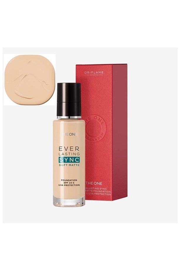 The One Everlasting Sync Soft Suya Ve Akmaya Dayanıklı Uva Korumalı Mat Fondöten 10 Spf - 1