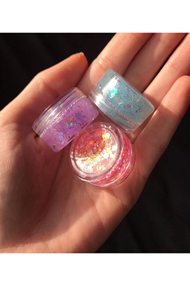 Glitter Jel Far Simli Set - 1