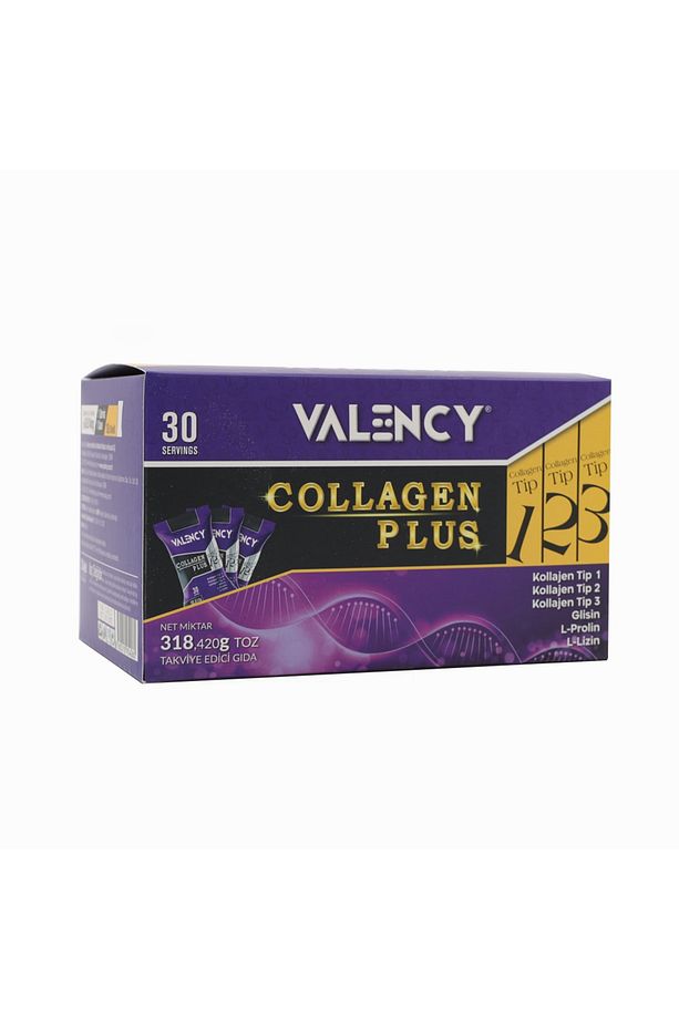 Collagen Plus Saşe Tip 1 Tip 2 Tip 3 (glisin L-prolin L-lizin-c Vitamini ) - 30 Lu - 3