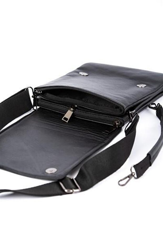 Orijinal Deri Postacı Çanta - 4