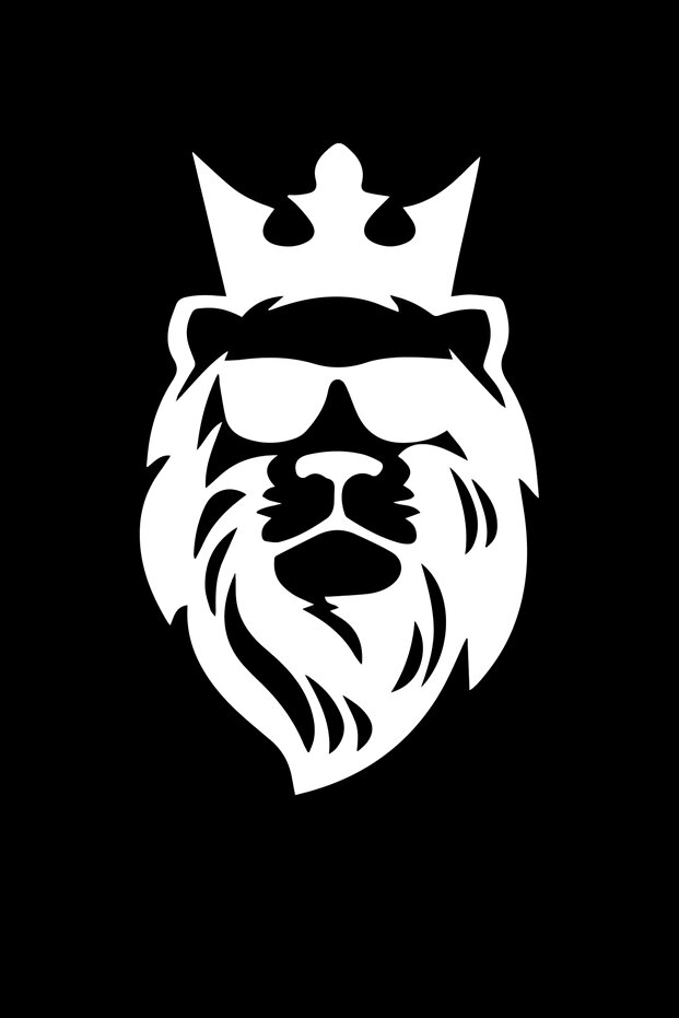 Lion 13x7 Car Motorcycle Helmet Laptop Windshield And Auto Sticker