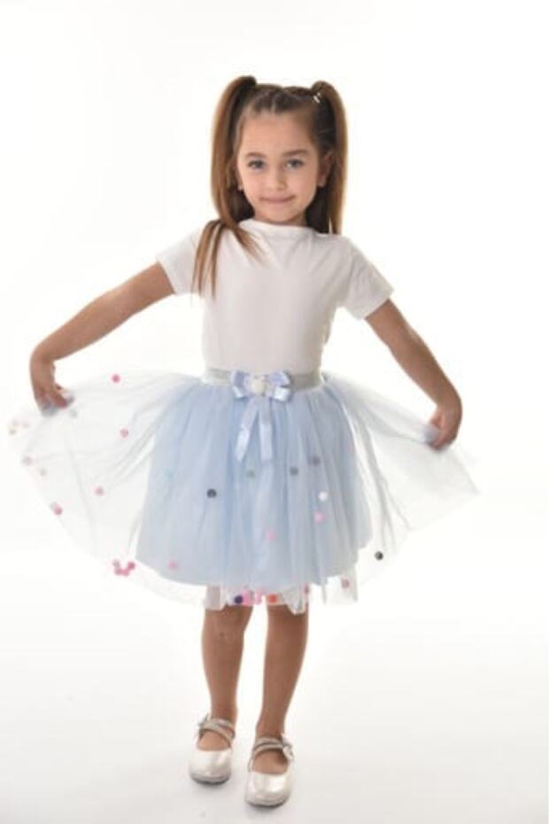 Kız Ponponlu Tütü Etek - 2