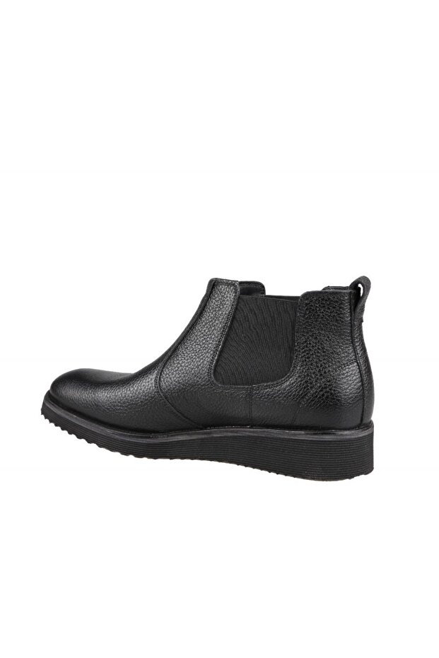 7588 Hakiki Deri Siyah Erkek Bot - 4