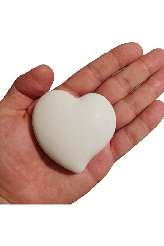 3 Sizes 6cm Heart Silicone Mold K-993, Scented Stone Soap Plaster Candle Mold