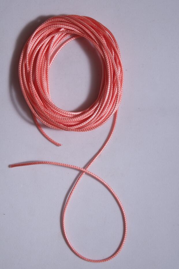 5 Meters Salmon Color 1.5 mm Leather Look Korean Floss Necklace Jewelry Design Floss Bracelet Floss