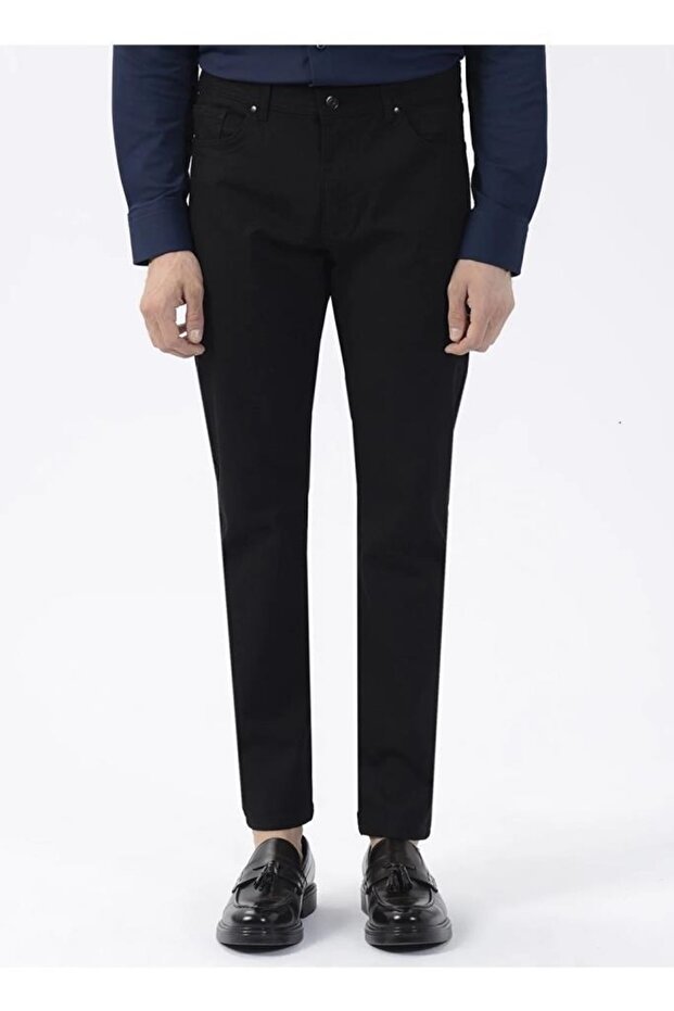 Slim 5 Cep Kanvas Pantolon - 2