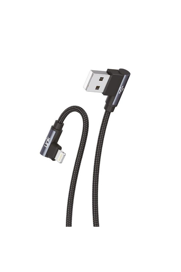 K593 Safe Lightning Usb 90 Derece Gamer Oyuncu Şarj Kablosu - 3