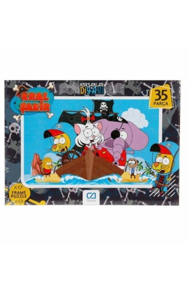 35 Parça Kral Şakir Frame Puzzle - 1