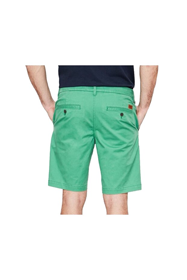 Yeşil Erkek Şortu A1kddj30 Squam Lake Stretch Chino Short - 3