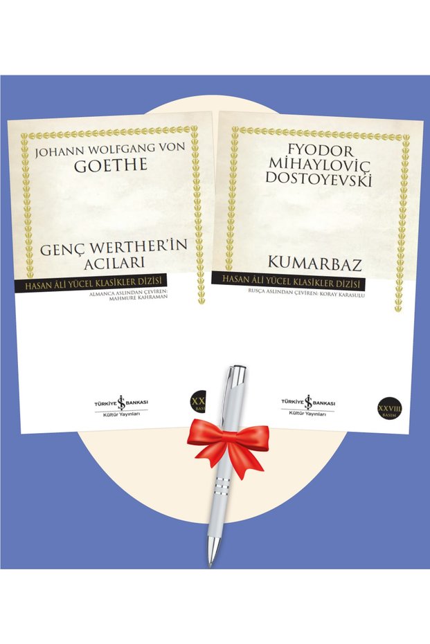 Genç Werther'in Acıları (goethe) + Kumarbaz (dostoyevski) - Iş Bankası + Titanic Pens