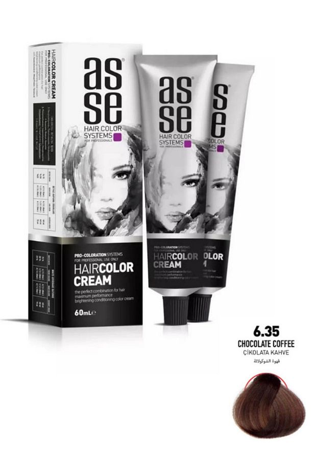 Hair Color Systems Saç Boyası 60 Ml. -6.35 Çikolata Kahve - 1