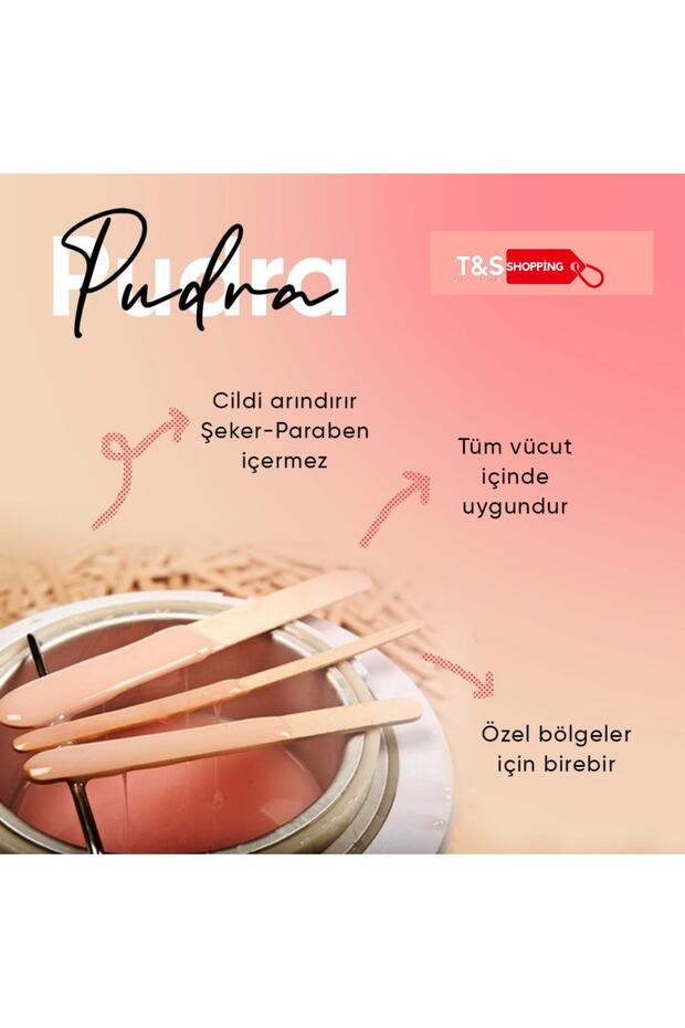 1 Adet Pink Konserve Ağda 800ml & Isıtıcı Makina - 4