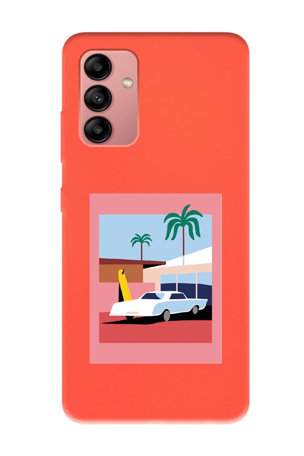 Case for Samsung A04S Vice City Designed Orange Launch