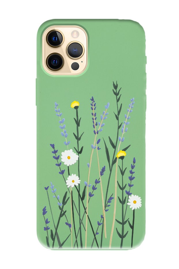 iPhone 14 Pro Max Softy Lavenders Designed Green Launch Phone Case