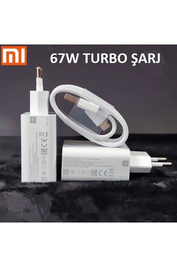 Xiaomi Mi 11 67 Watt Orjinal Turbo Şarj Cihazı Redmi Mi 6a Type-c Data Kablo + Myd-12-eh - 1