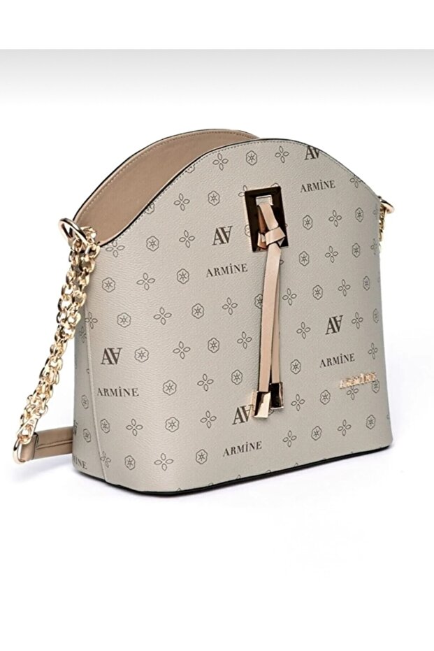 102 Women's Hand and Shoulder Bag Vision Printed Large Zippered Compartment Accessory