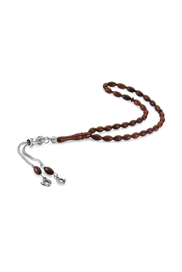 33 Grains Crescent and Star Tasseled Barley Cut Genuine Kuka Rosary Pgd0000020153