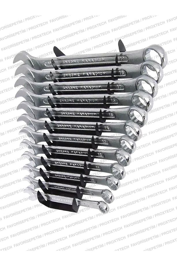 17 Parça Krom Çelik 12 Kombin Anahtar Takım Pense,tornavida Kontrol Kalemi Ful Set - 3