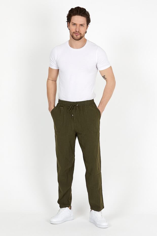 Men's 100% Cotton Trousers