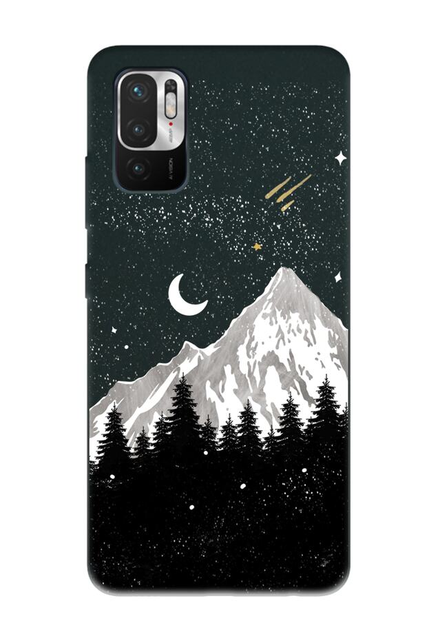 Xiaomi Redmi Note 10 5g Black Launch Phone Case with Black Night Design