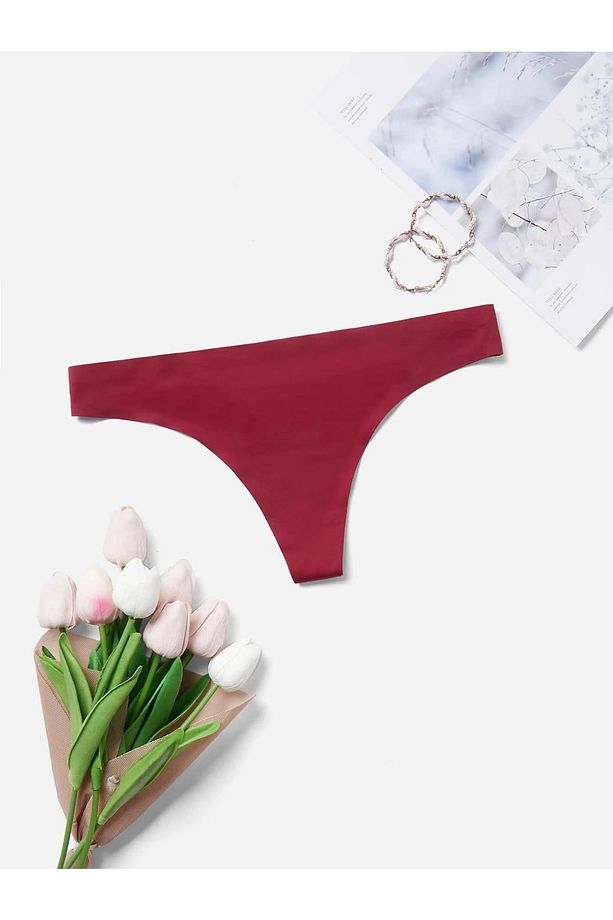 Kadın Dikişsiz Iz Yapmaz String - 1