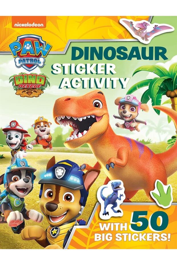 Paw Patrol Dinosaur Sticker Activity