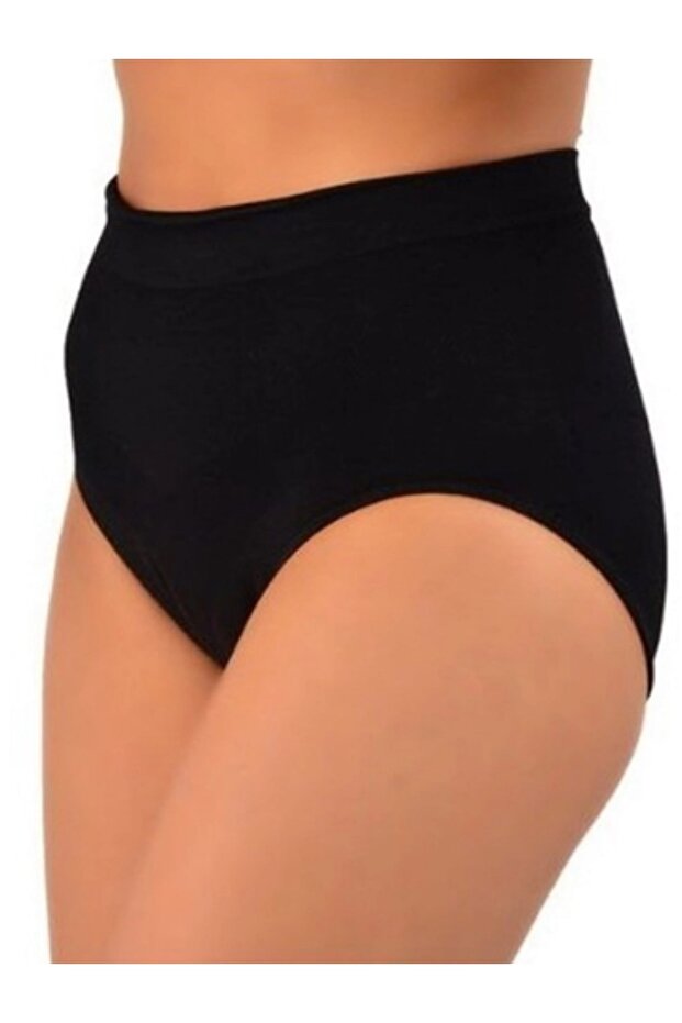High Waist Bato Panties Corset Black