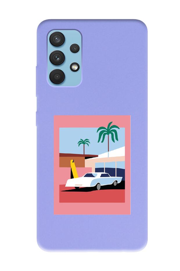 Samsung A13 Vice City Designed Lilac Launch Phone Case