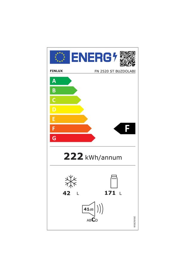 Fn 2520 St F Enerji Sınfı 250 Lt Statik Üstten Donduruculu Buzdolabı - 3