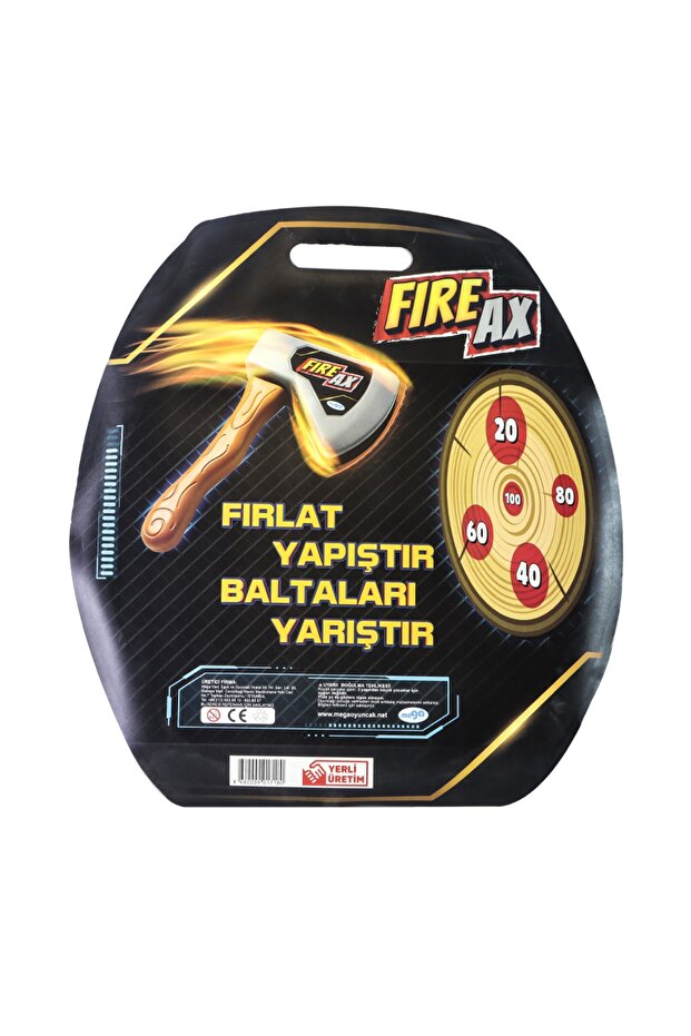 Hedefli Cırtlı Balta Seti - 3