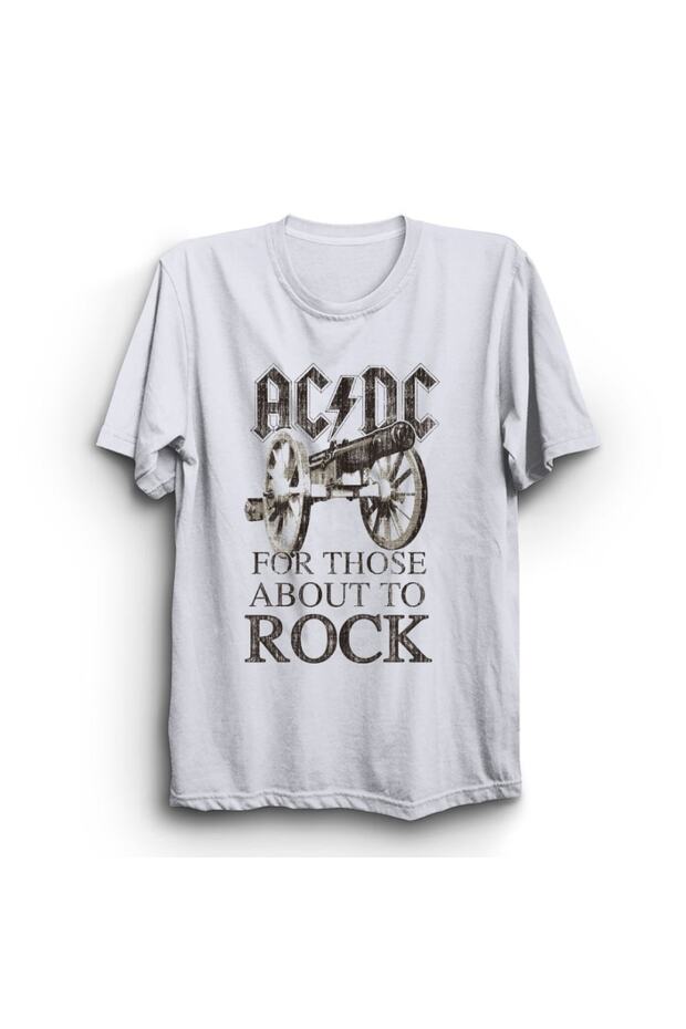 ACDC, For Those About To Rock Metal Music Band T-Shirt