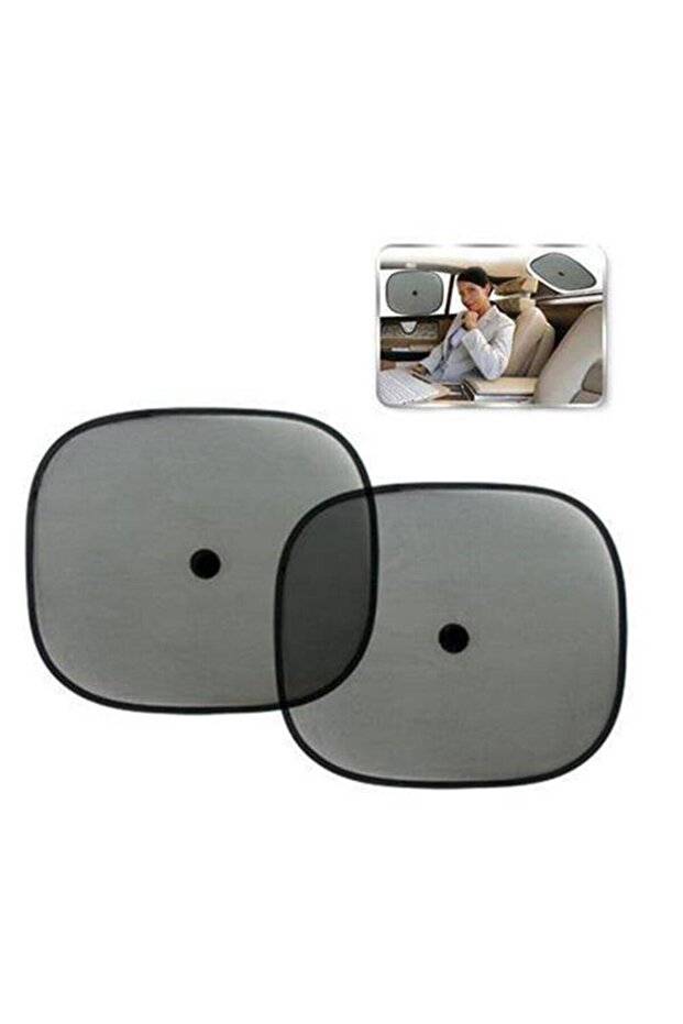 Citroen DS5 Side Window Sunshade with Suction Cup 2 Pieces - 2